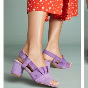 Anthropologie lavender heel. Size 39. Brand new!